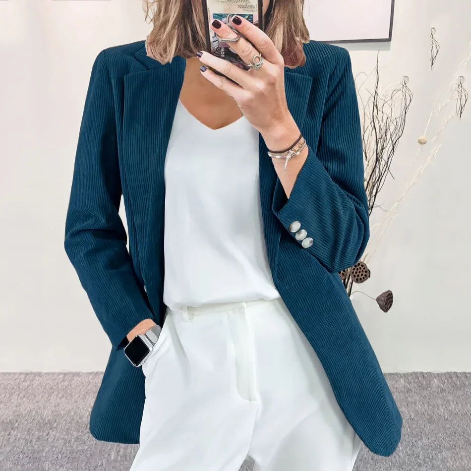 Cardigan Velours Côtelé Slim | MDN Store