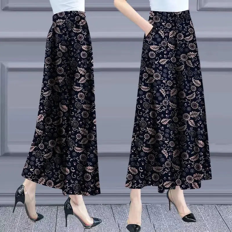 Pantalon Large Vintage Y2K Imprimé | MDN Store