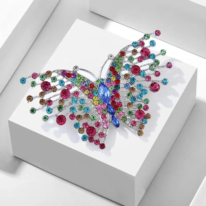 Broche Papillon Baroque Vintage Pin Badge Élégant | MDN