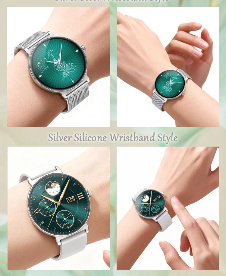 Montre Connectée Femme Luxe 1.27" Bluetooth | MDN Store