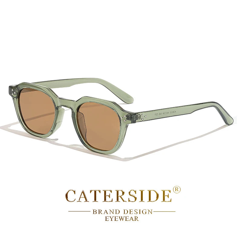 CATERSIDE Lunettes de Soleil Polarisées Rétro Femme Monture TR90 Ultra-Légère UV400 | MDN Store 25