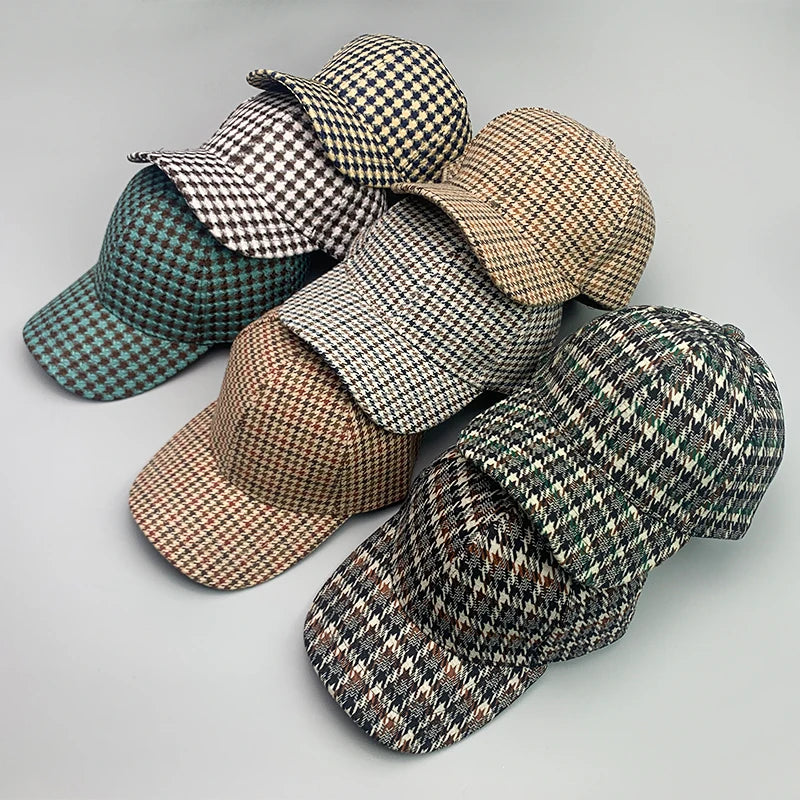 Casquette Baseball Pied-de-Poule | MDN Store