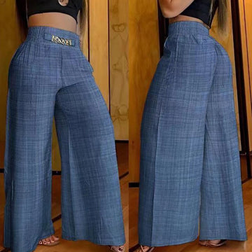 Pantalon L' taille noir femme - MDN Store 25