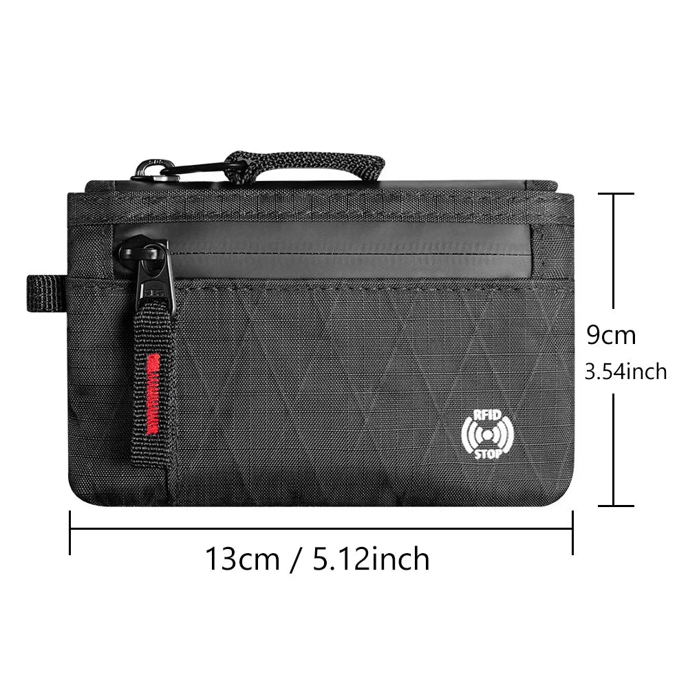 Mini Portefeuille RFID Nylon Compact | MDN Store