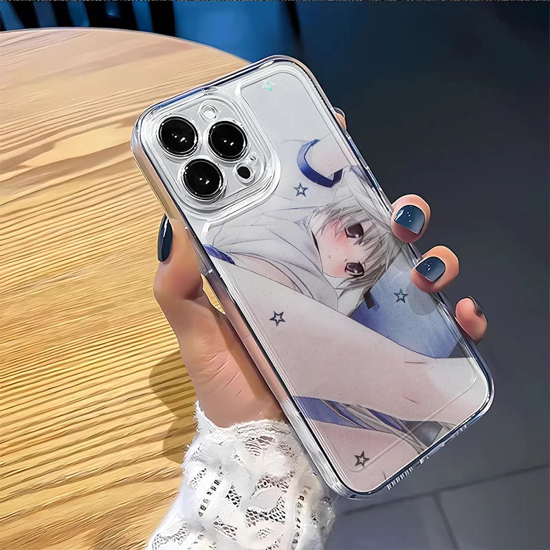 Coque iPhone Anime Femme Style Années 2000 Minimaliste - 16 15 14 13 | MDN Store