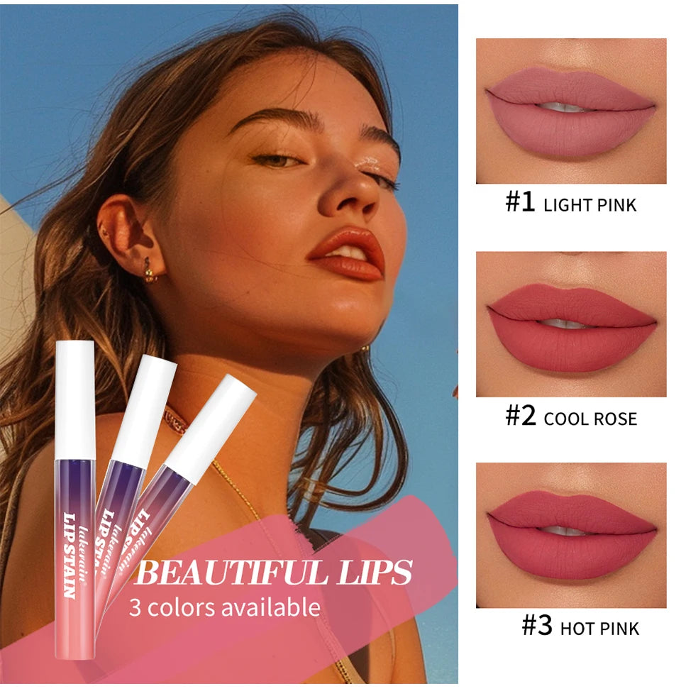 Gloss Lèvres Peel Off Teinture Imperméable Rose Anti-Transfert Naturel | MDN Store
