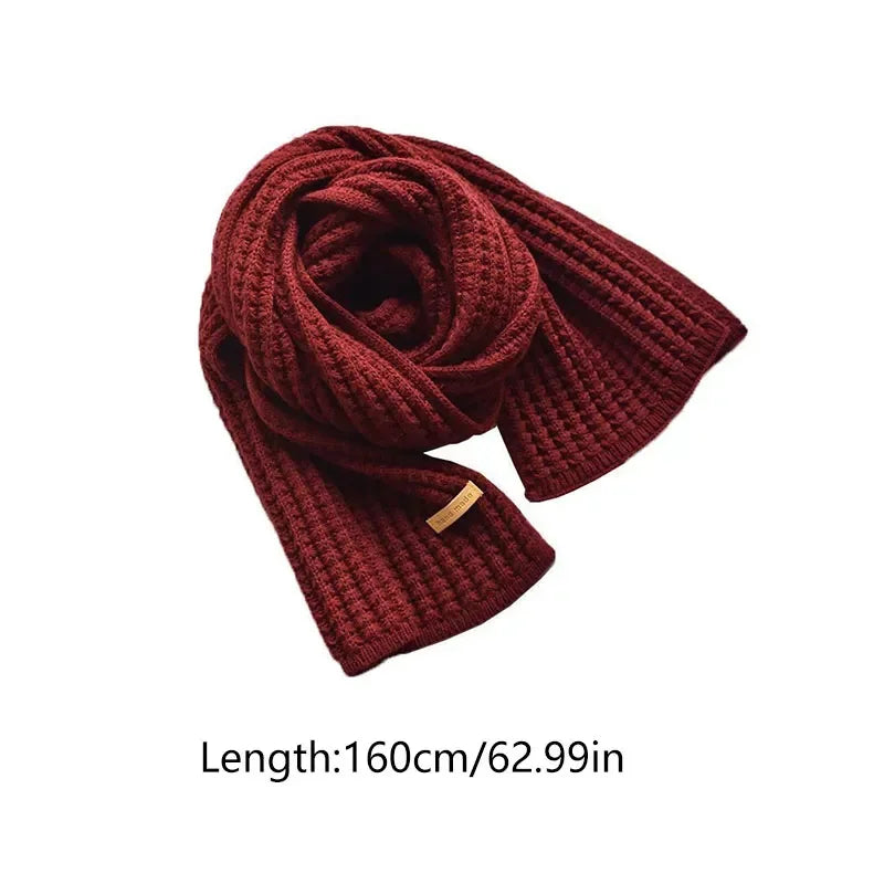 Écharpe Tricotée Thermique Hiver | MDN Store