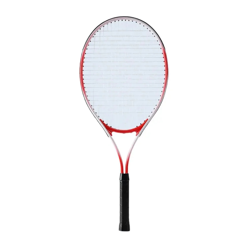 Raquette de Tennis Enfant Antichoc Rouge & Bleue — Entraînement Débutant | MDN Store 25