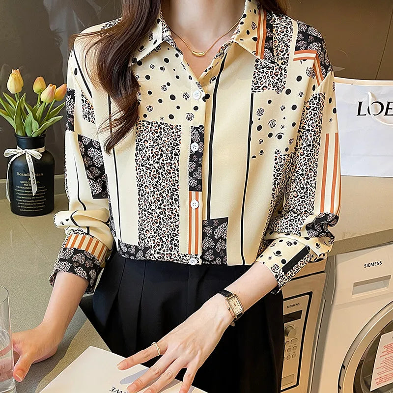 Chemise Imprimé Léopard Femme | MDN Store