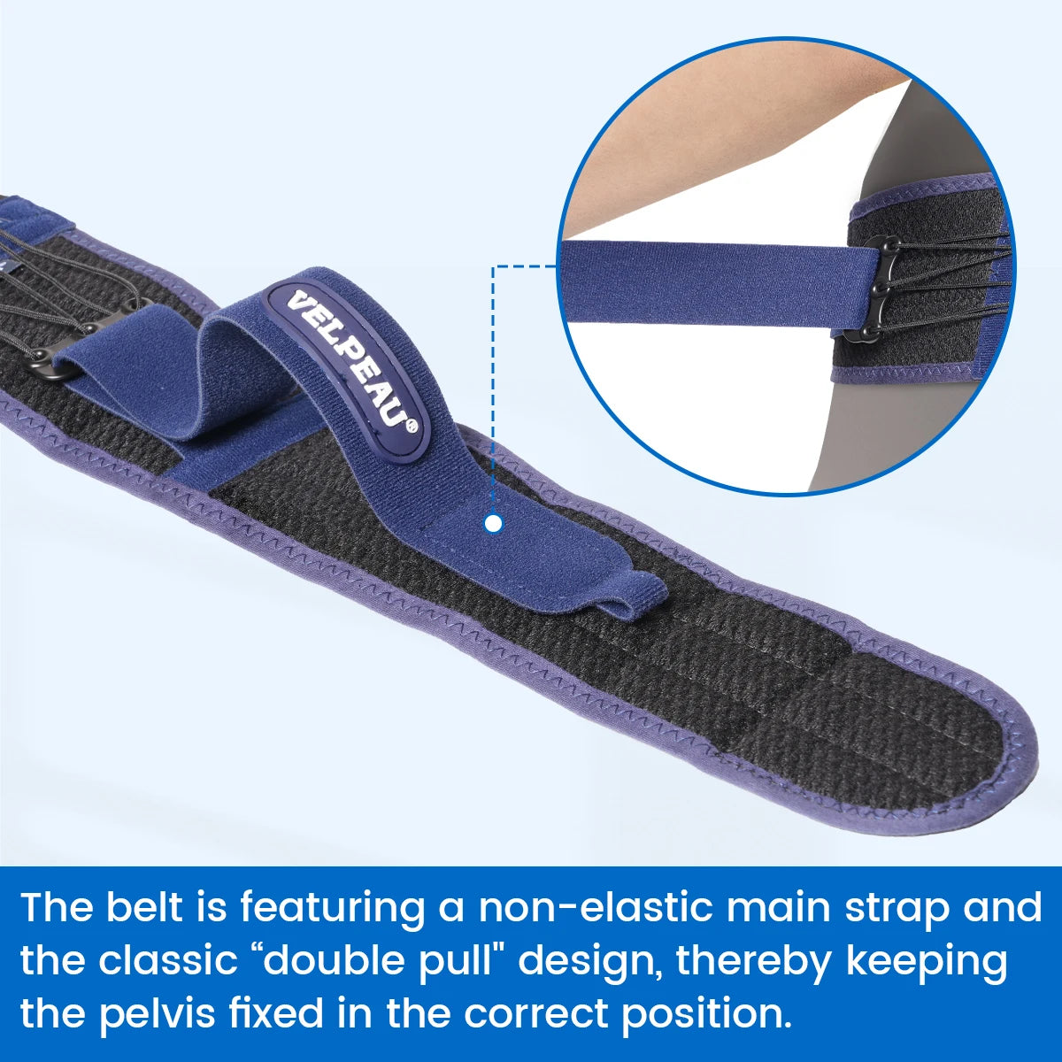 Ceinture Sacro-Iliaque Hanche Sciatique Réglable Homme Femme | MDN Store