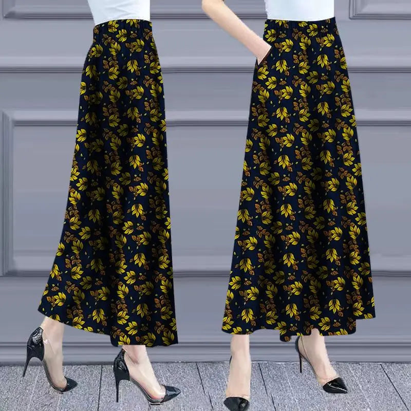 Pantalon Large Vintage Y2K Imprimé | MDN Store