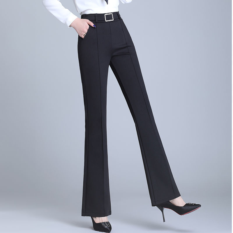 Pantalon Évasé Taille Haute Diamants | MDN Store
