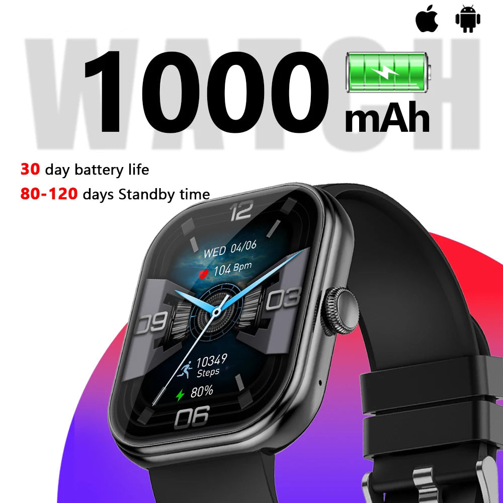 Montre Connectée 1000mAh 2.01" 30 Jours Autonomie | MDN Store