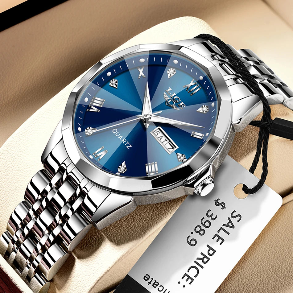 Montre Femme LIGE Quartz Acier Inoxydable | MDN Store