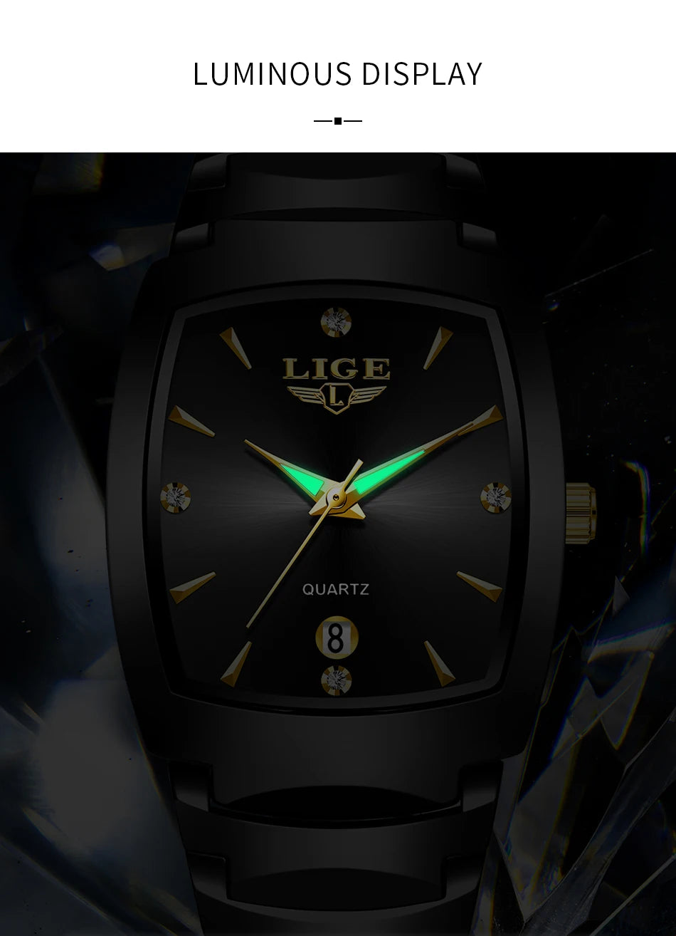 Montre Femme LIGE Business Acier Inoxydable | MDN Store