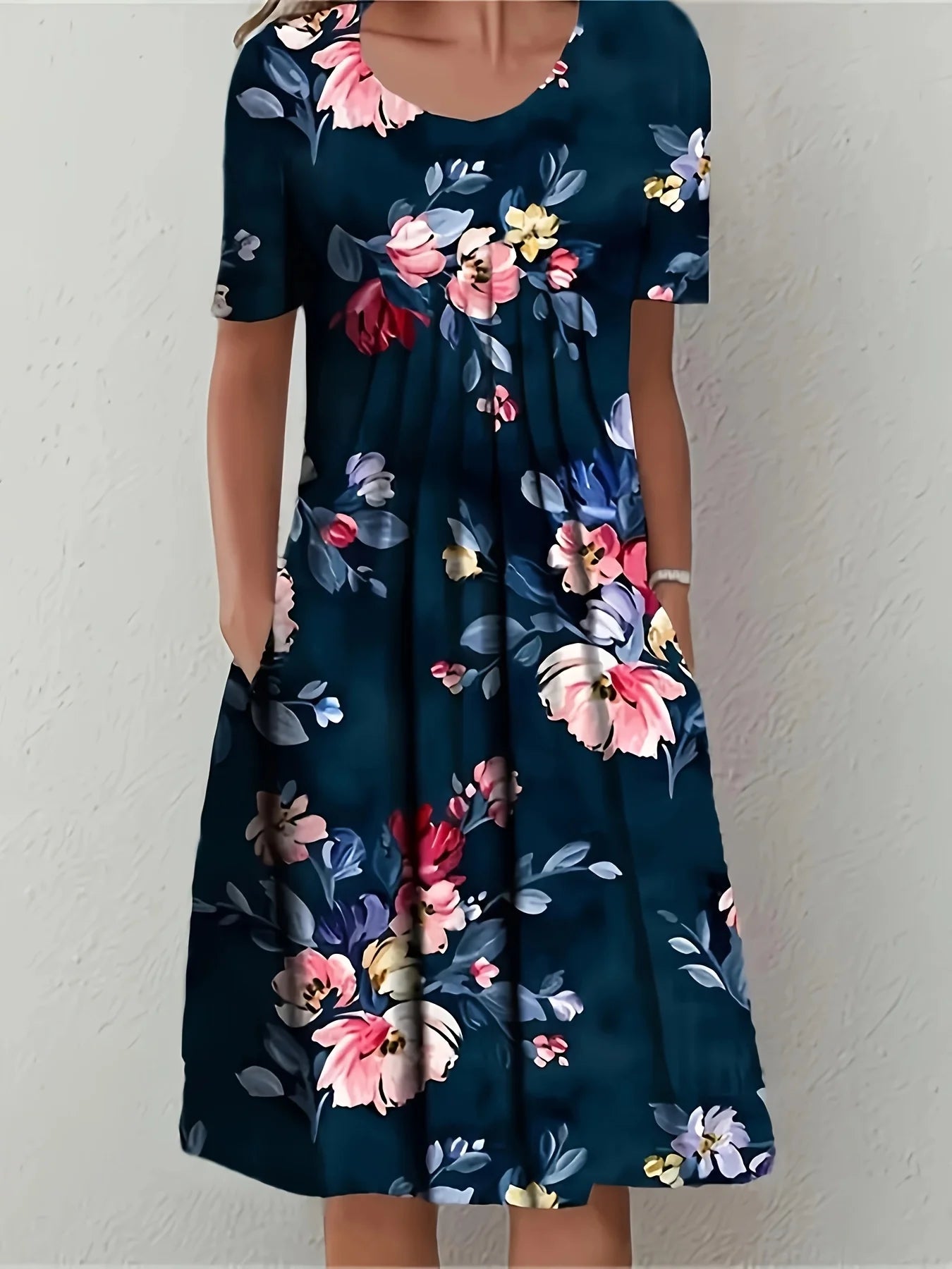 Robe Grande Taille Élégante Femme Decontractee | MDN Store