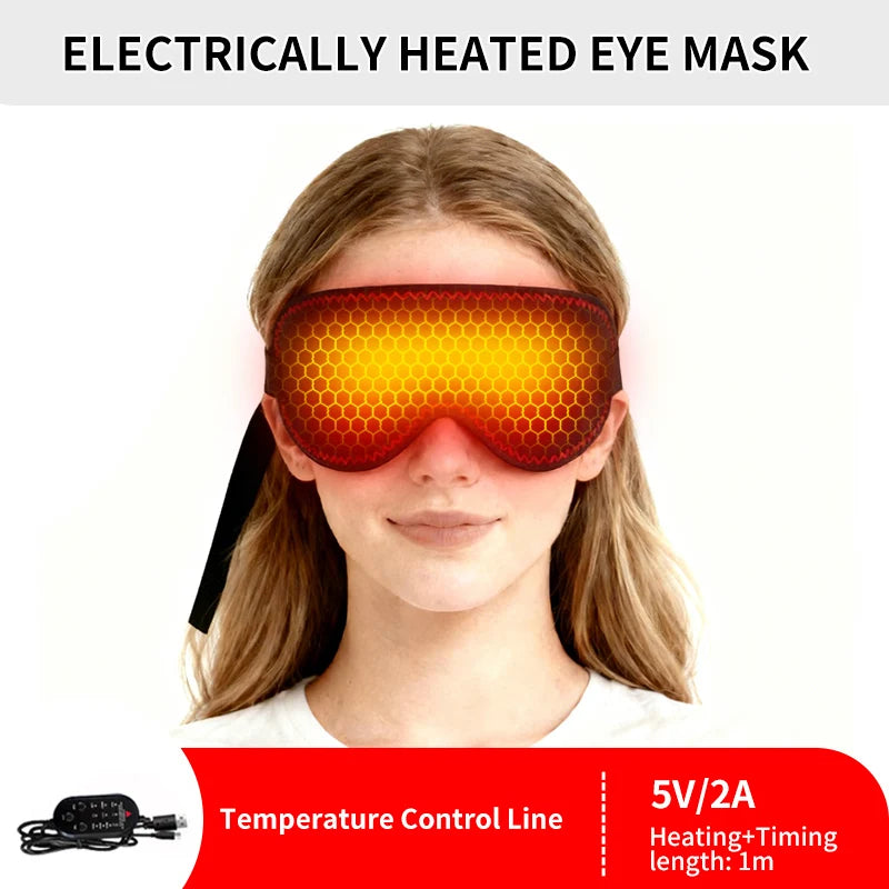 Masque Chauffant Yeux Électrique - Fatigue Oculaire, Cernes & Sommeil | MDN Store 25