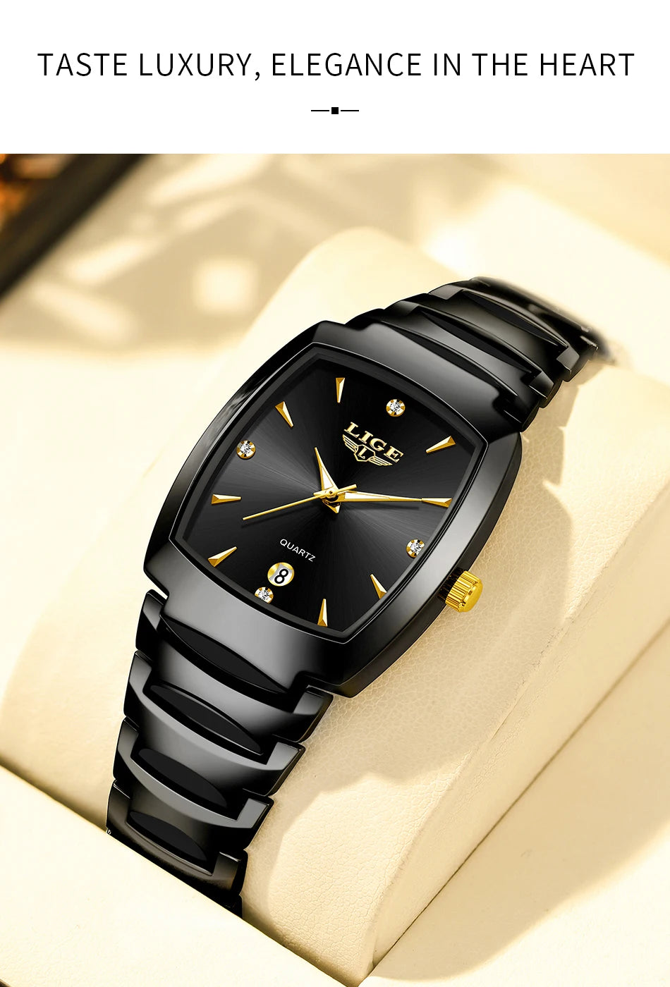 Montre Femme LIGE Business Acier Inoxydable | MDN Store
