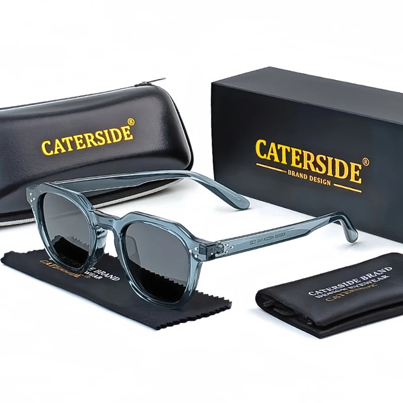 CATERSIDE Lunettes de Soleil Polarisées Rétro Femme Monture TR90 Ultra-Légère UV400 | MDN Store 25