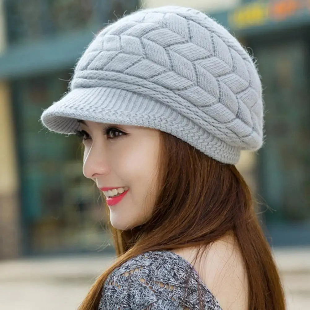 Bonnet Femme Visière Large Bord | MDN