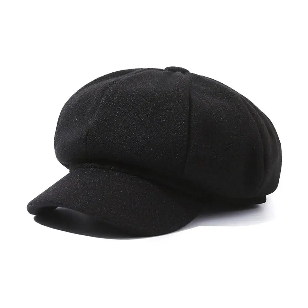Béret Casquette Octogonale Laine | MDN