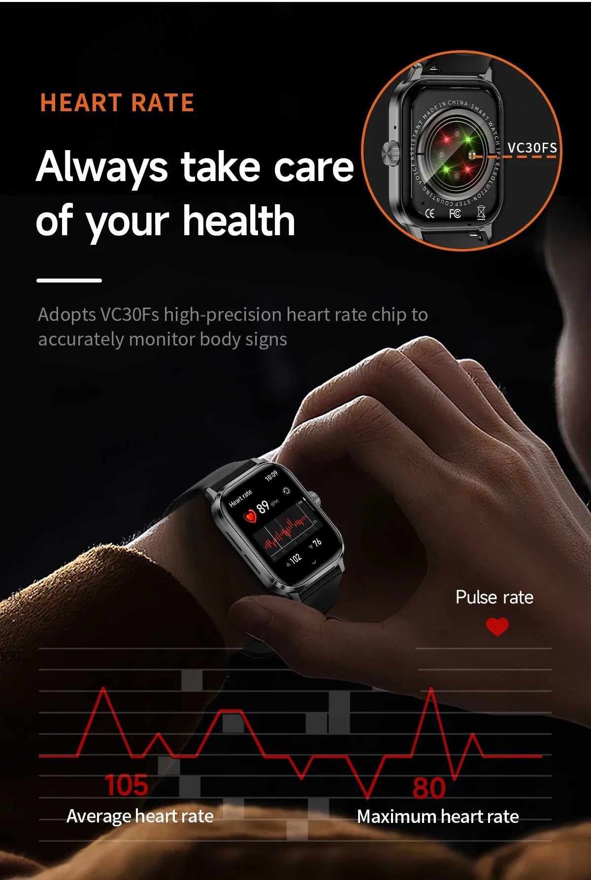 Montre Connectée Ultra-Fine 1.99" Appels Bluetooth GPS | MDN Store