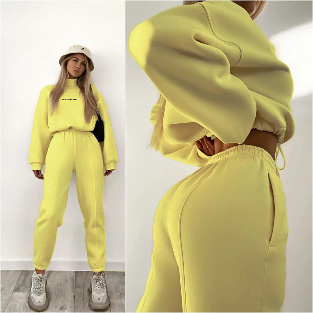 Ensemble Sweat Capuche Femme Imprimé Sport | MDN Store