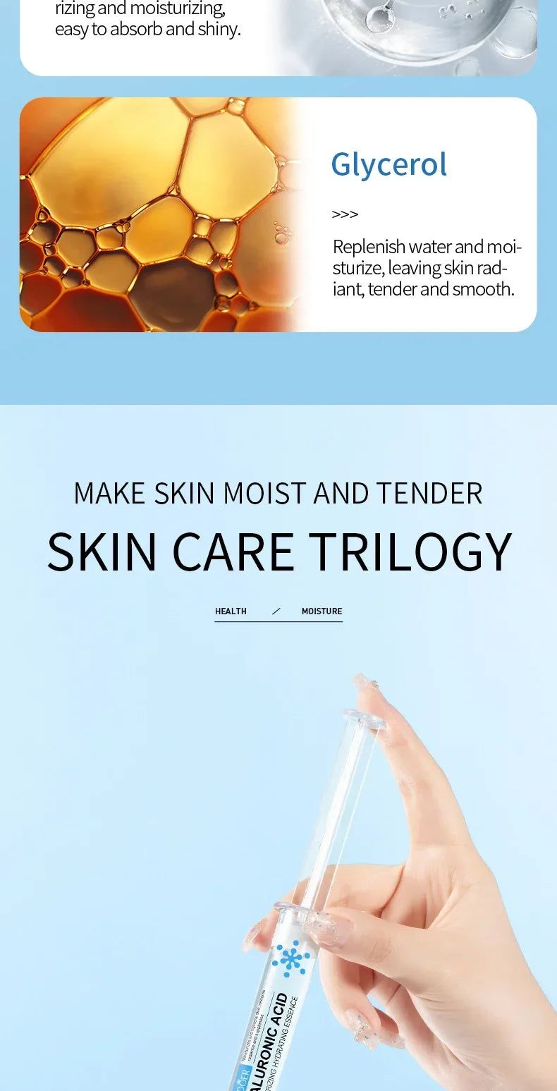 Sérum Visage Acide Hyaluronique Essence Aqua Anti-Rides | MDN