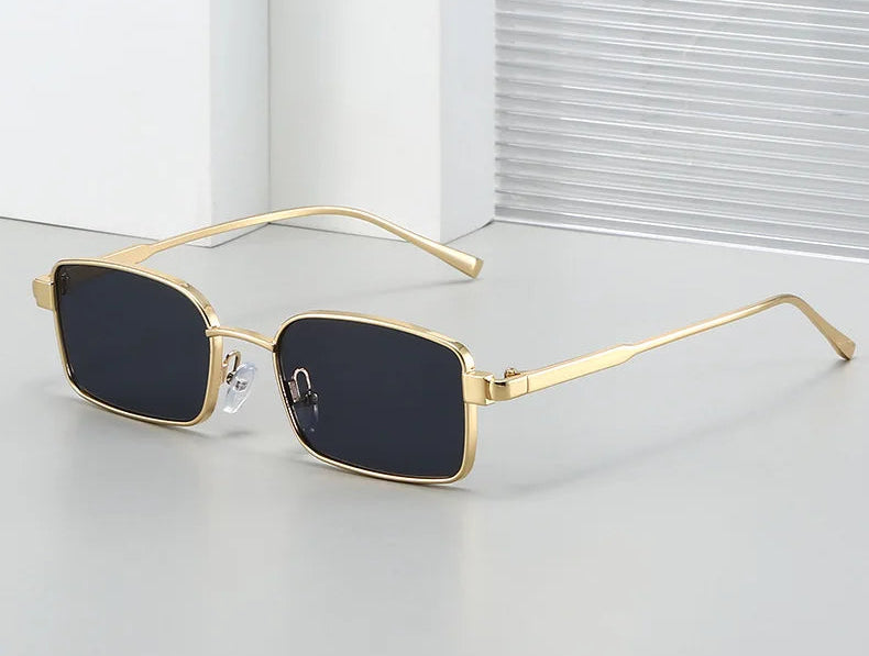 Lunettes Soleil Rectangle Style Années 2000 Alliage | MDN Store