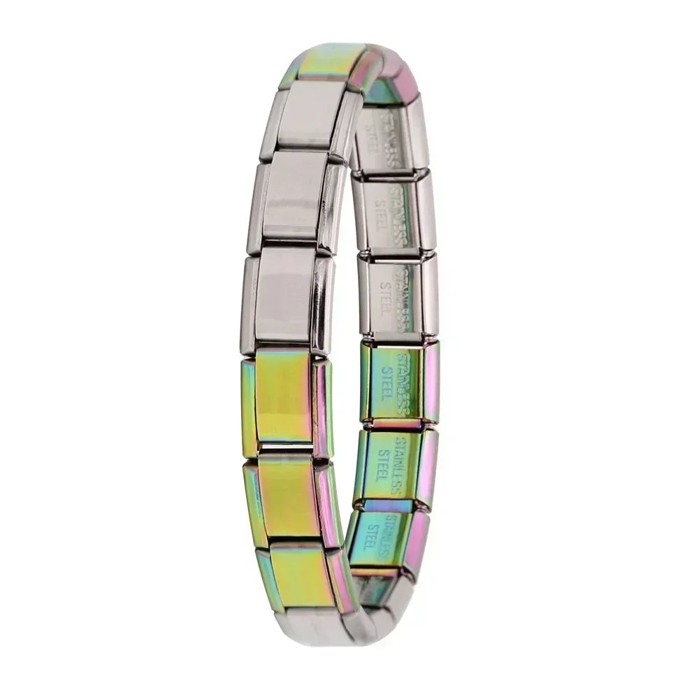 Bracelet Femme Elastique Charme Acier Inoxydable 9mm | MDN Store