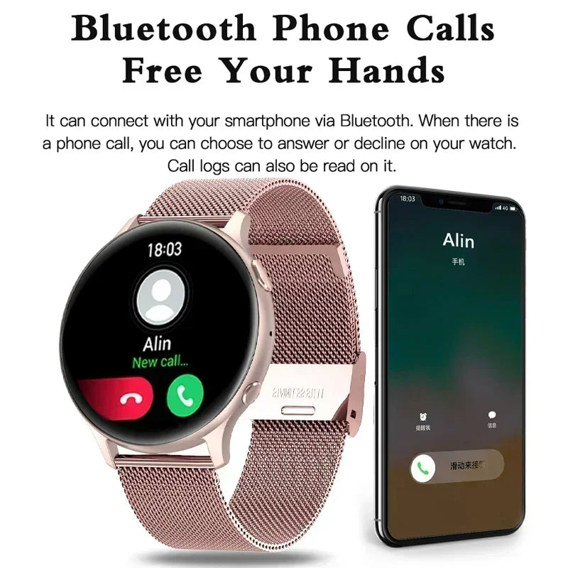 Montre Connectée Acier 1.32" Appels Bluetooth | MDN Store