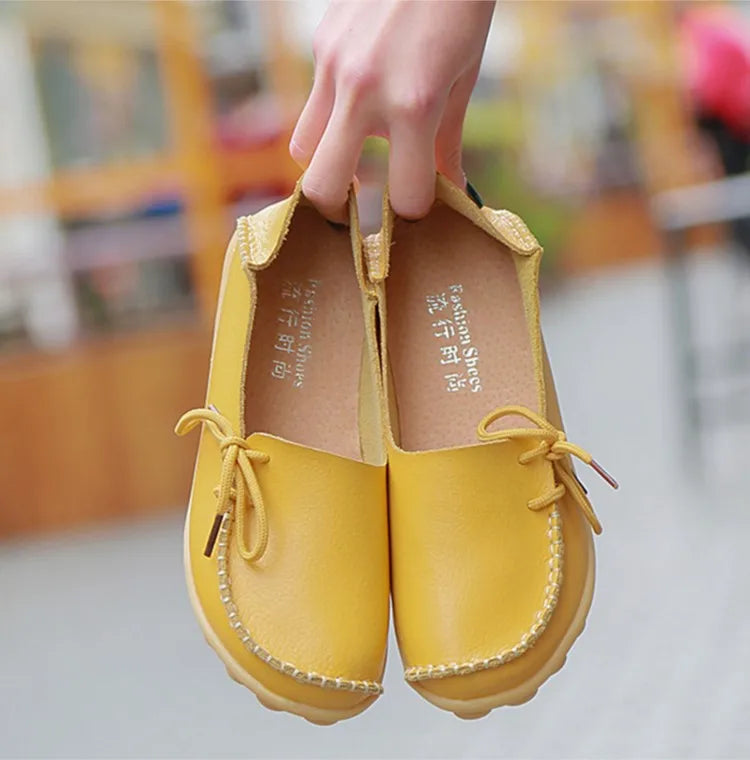 Ballerines Cuir Nœud Papillon Grande Taille | MDN Store