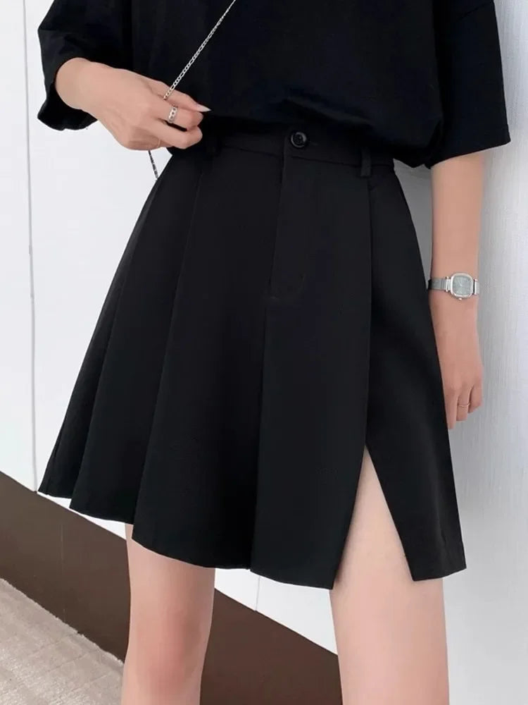 Short Femme Taille Haute Large Coupe Ample | MDN Store