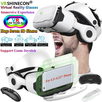 Casque VR 3D IMAX HD Réalité Virtuelle Google Cardboard - iOS Android | MDN Store