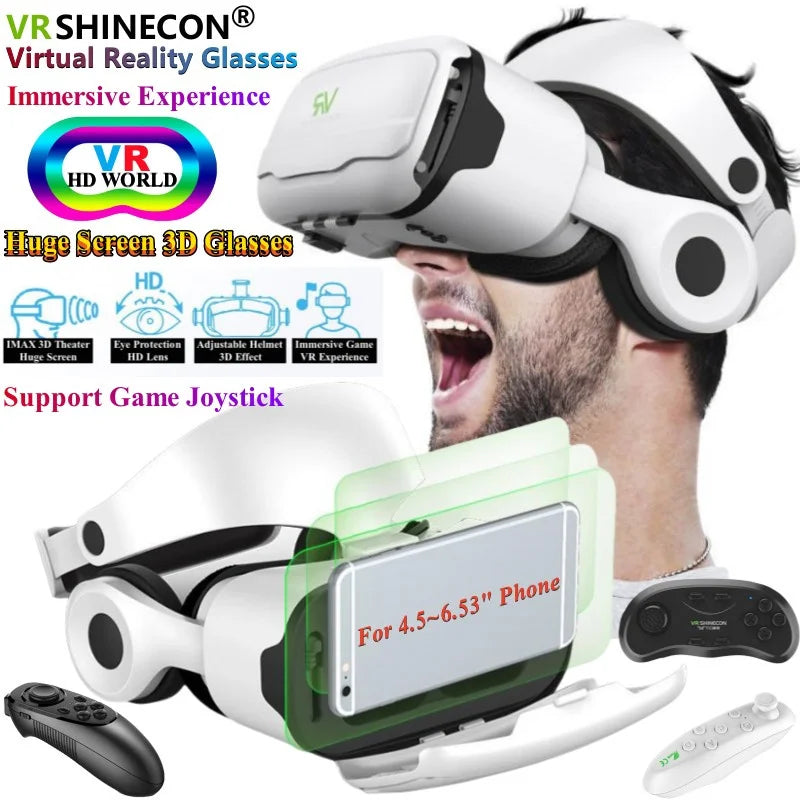 Casque VR 3D IMAX HD Réalité Virtuelle Google Cardboard - iOS Android | MDN Store