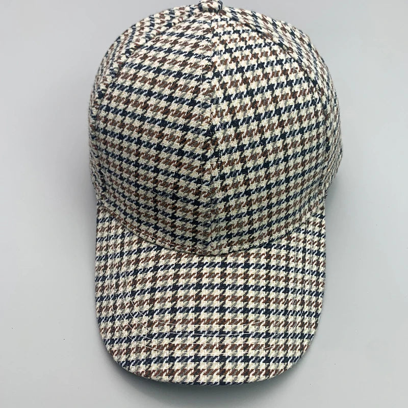Casquette Baseball Pied-de-Poule | MDN Store