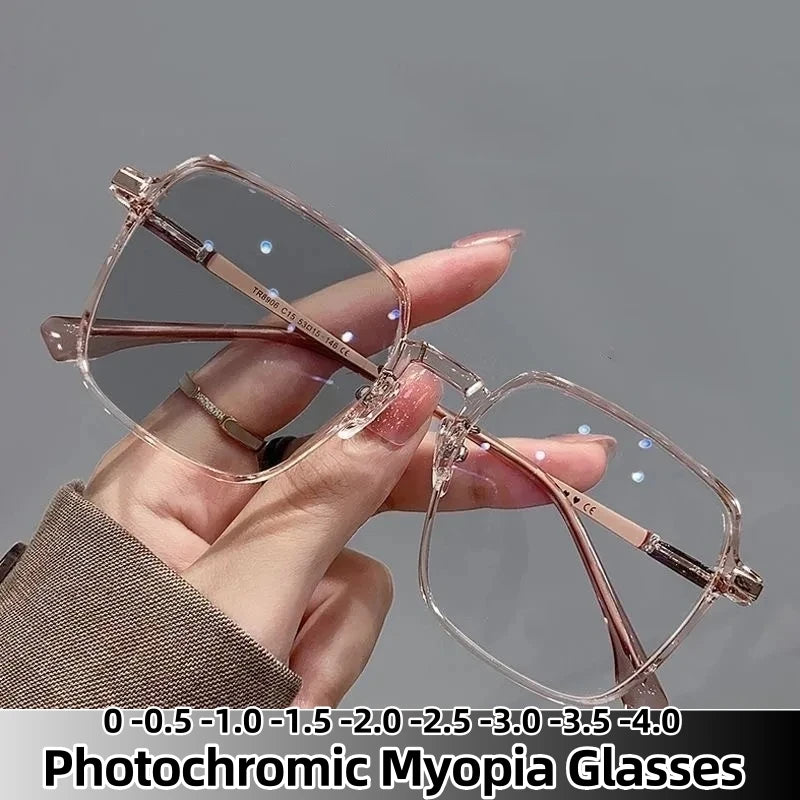Nouvelle mode lunettes de myopie photochromiques h - MDN Store 25