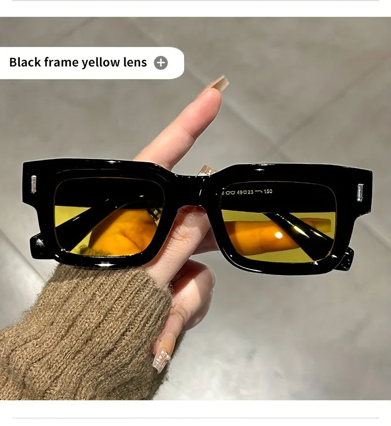 Lunettes Soleil Rectangle Léopard | MDN Store