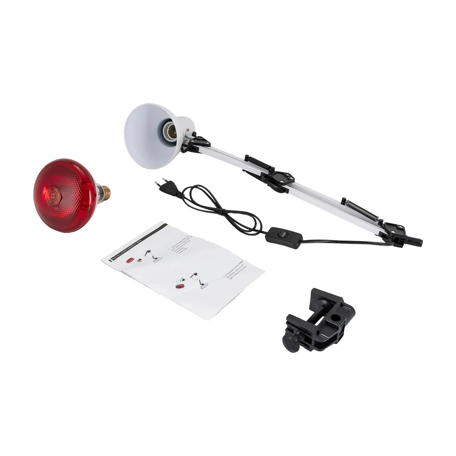 Lampe Infrarouge 150W Thérapeutique Pivotante Soulagement Douleurs | MDN Store