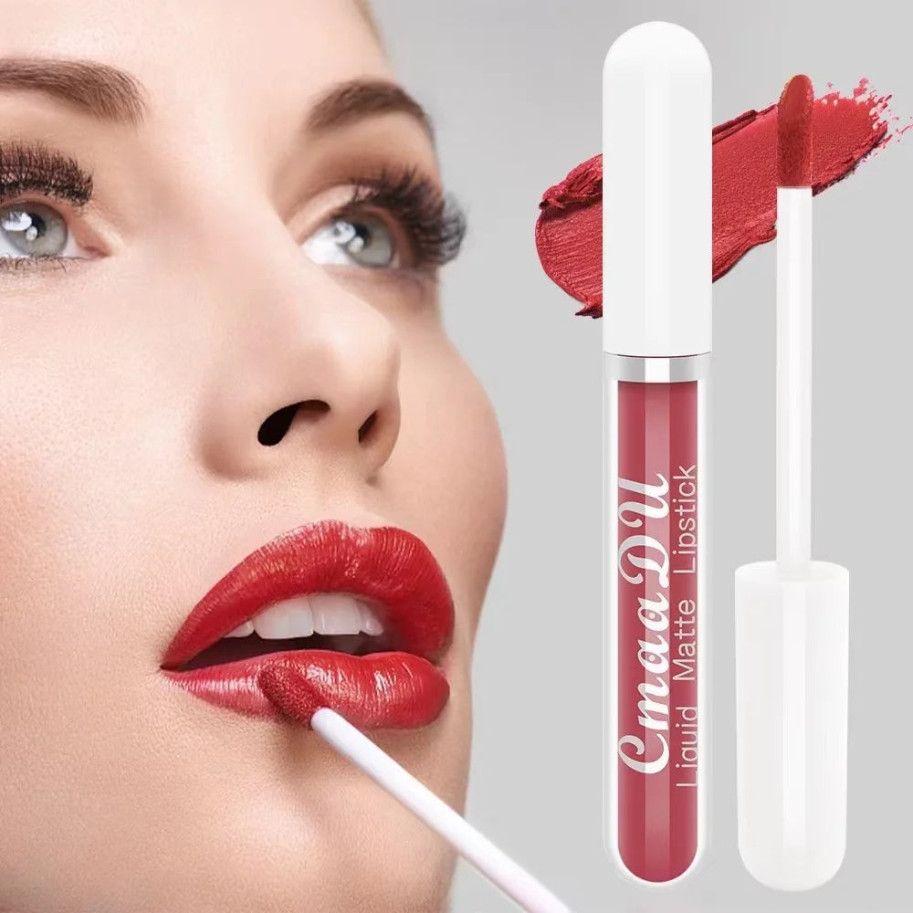 Gloss Lèvres Mat CmaaDu Imperméable Longue Tenue Teinture Rouge | MDN Store
