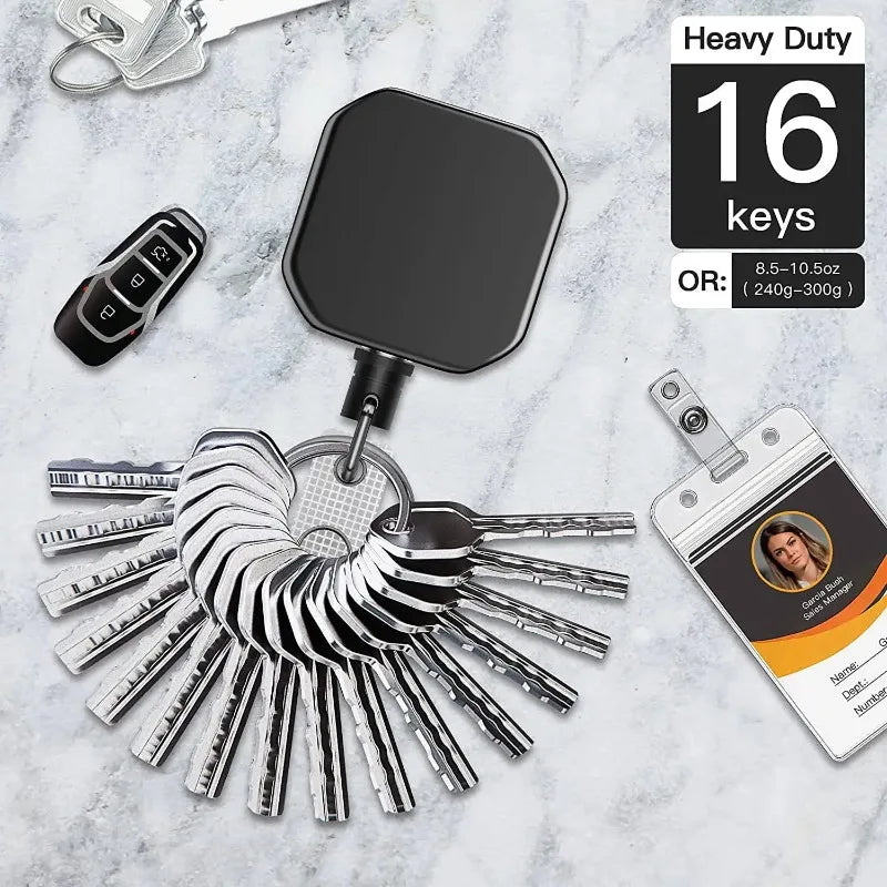 Porte-Clés Rétractable Badge Clip | MDN Store