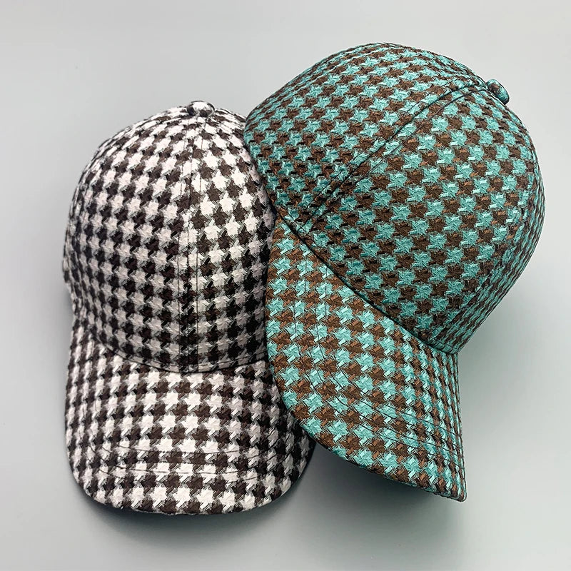 Casquette Baseball Pied-de-Poule | MDN