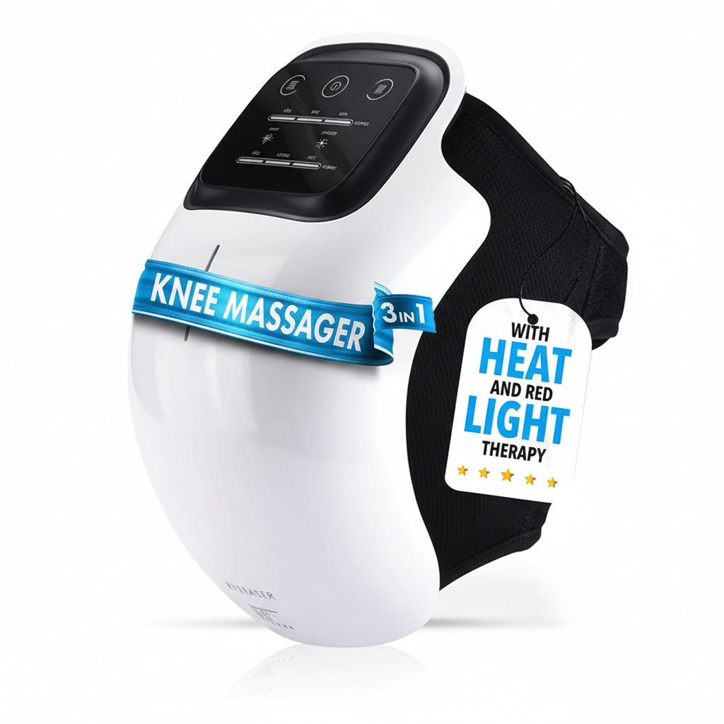 Masseur Genoux Sans Fil Infrarouge LED Thérapie Chaleur | MDN Store