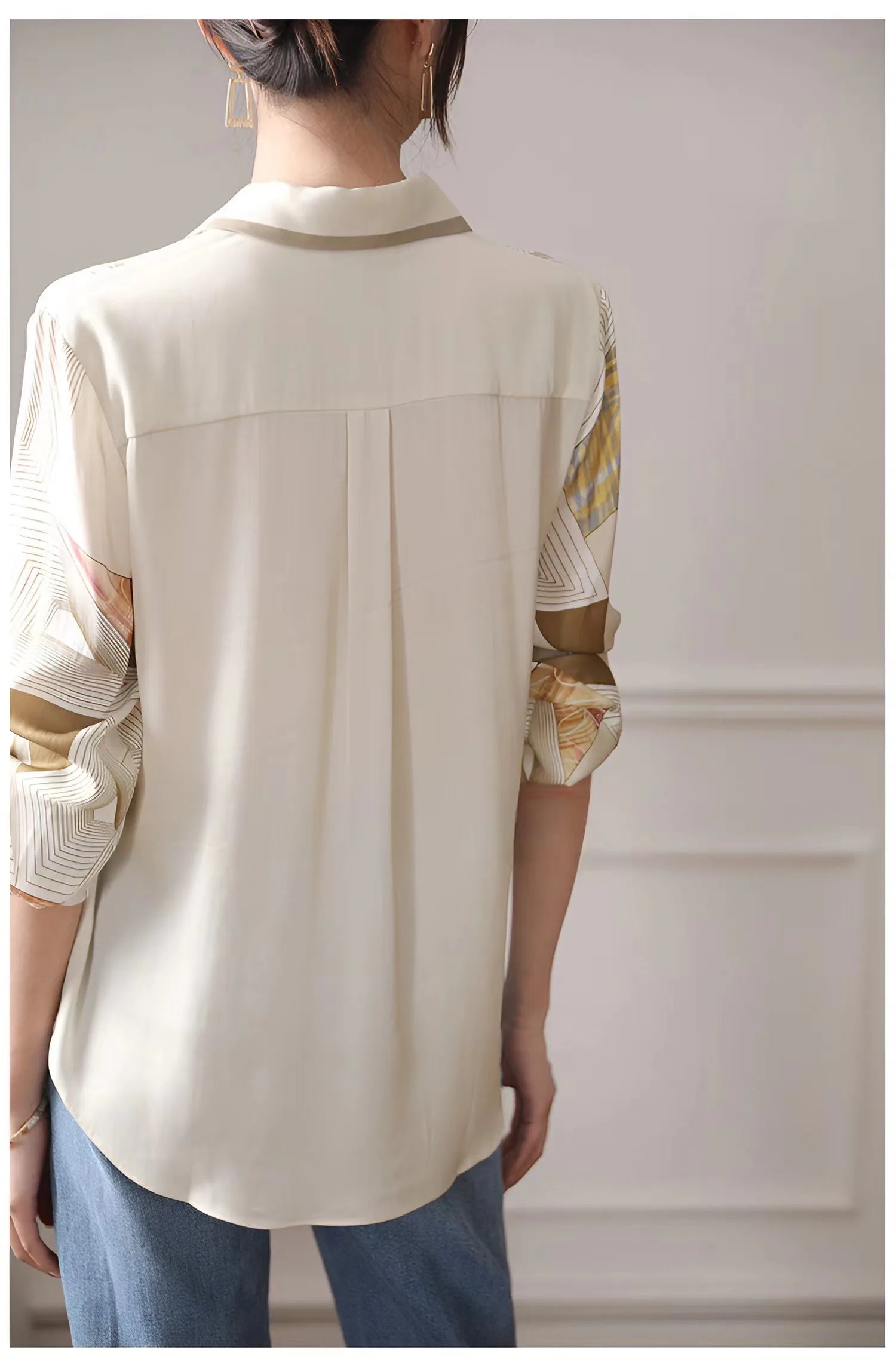 mode-impression-dames-chemises-nouveau-elegant-fem - MDN Store 25