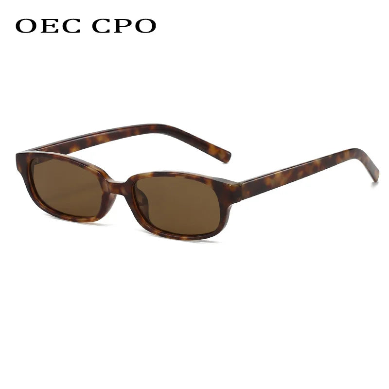 Lunettes de Soleil Polarisées Rectangulaires UV400 - Style Punk Moderne | MDN