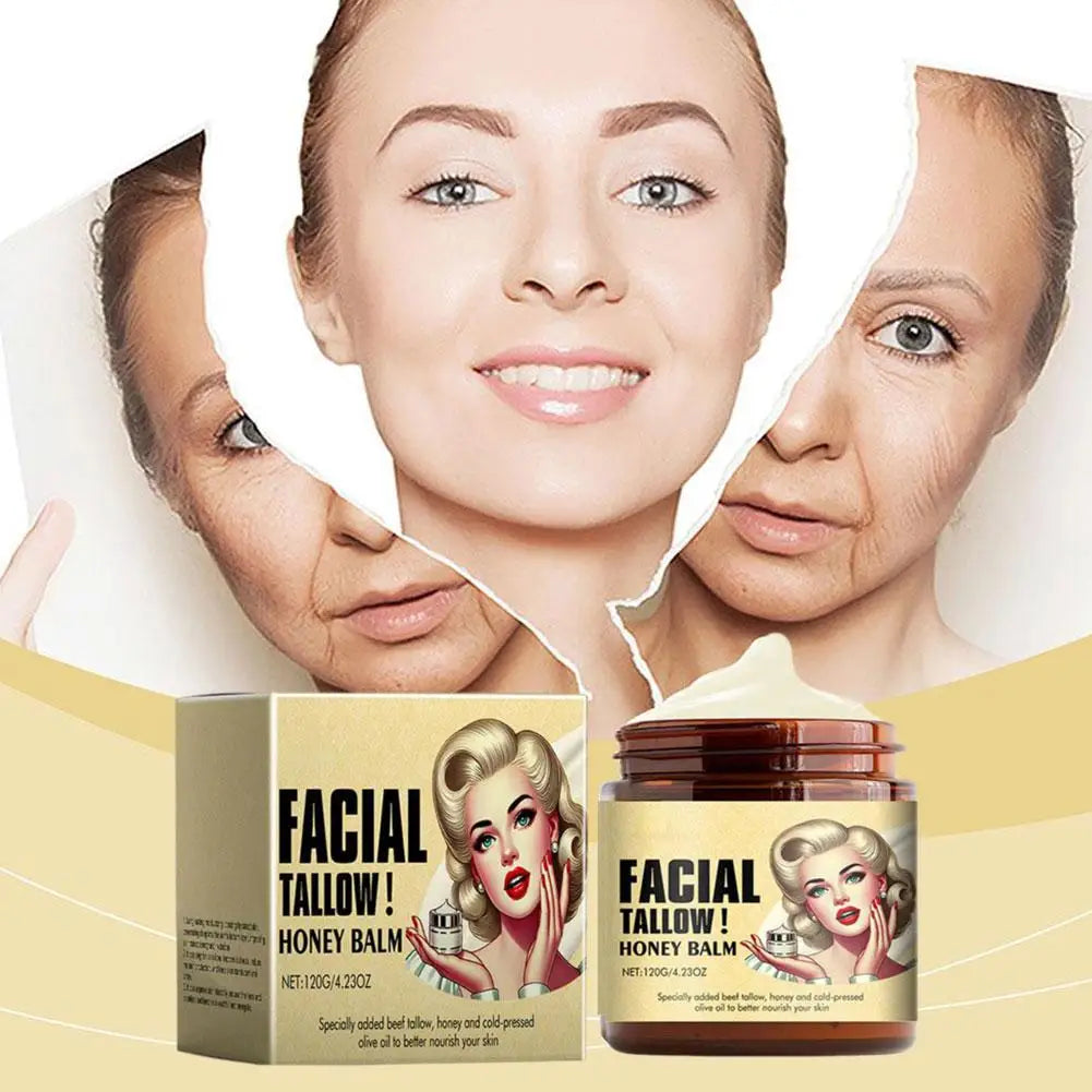 Baume Suif de Bœuf Miel Fouetté Hydratant Visage Corps Bio | MDN Store