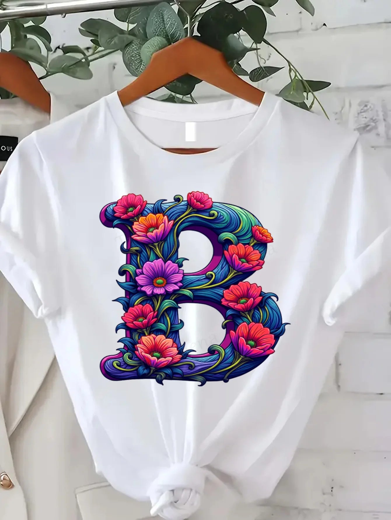 T-Chemise Floral Roses Femme | MDN Store