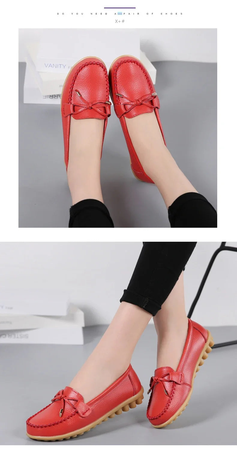 Ballerines Cuir Souple Confort Femme | MDN Store