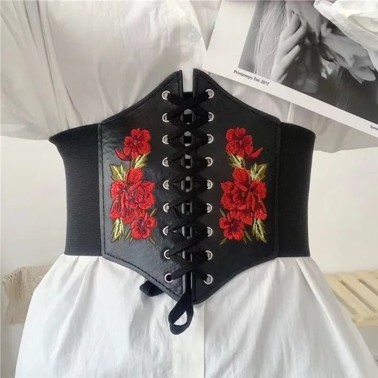 Ceinture Corset Gothique Broderie | MDN Store