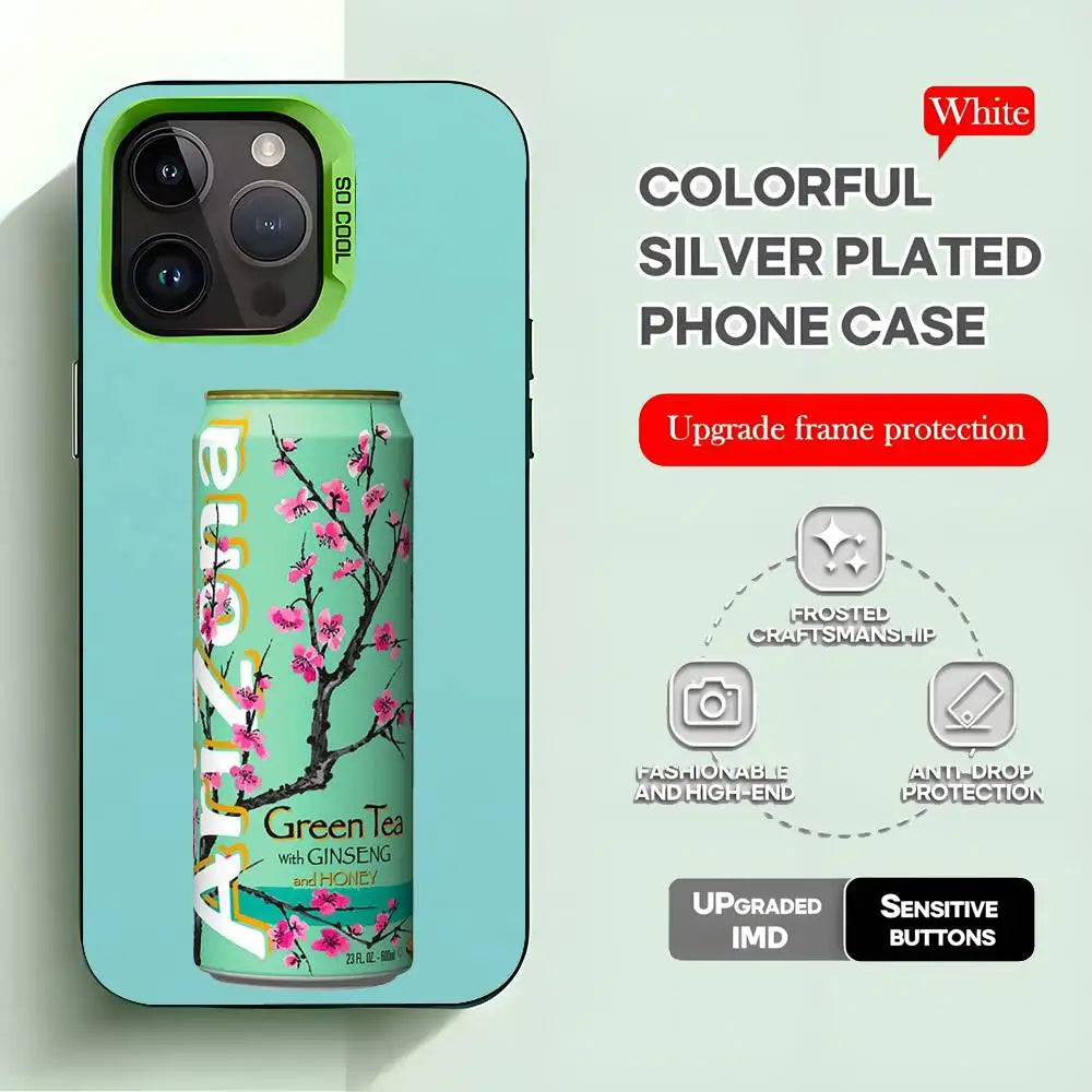 Coque iPhone Arizona Iced Tea Vaporwave Aesthetic - 16 15 14 13 | MDN Store